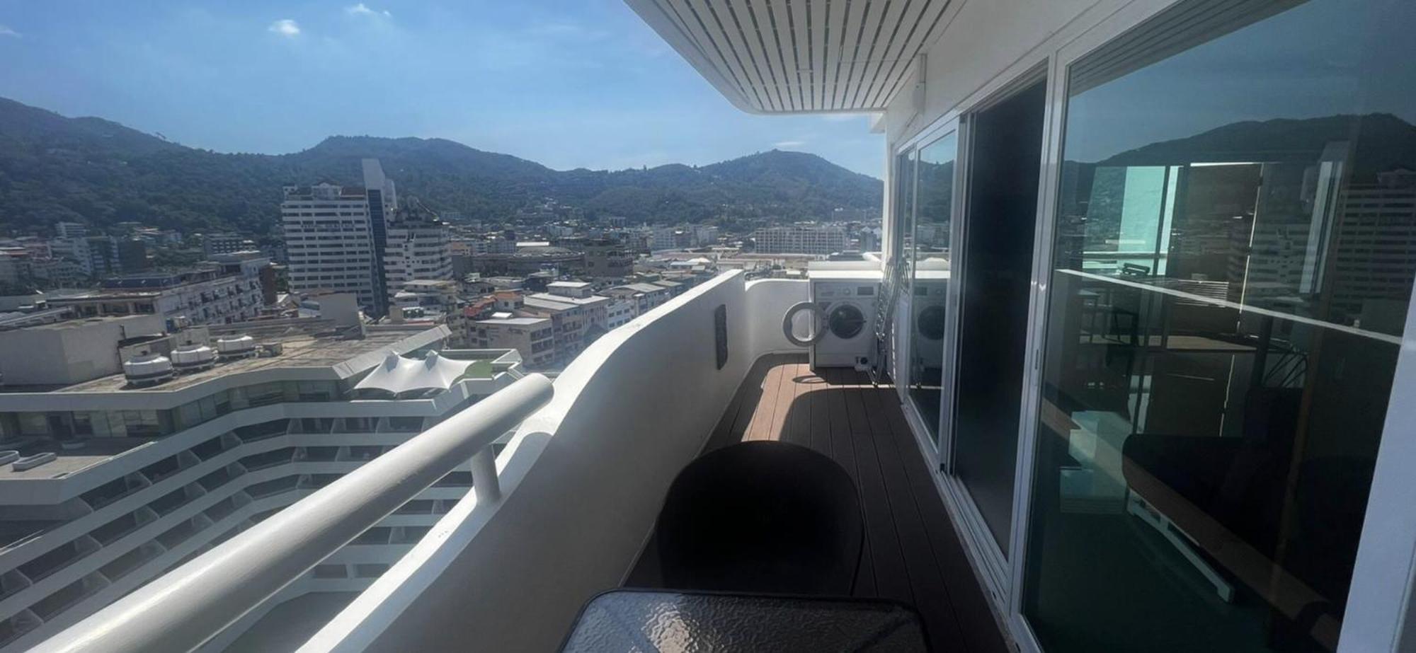 Tower 2bedroom 2 Bathrooms, Corner View Apartamento Patong